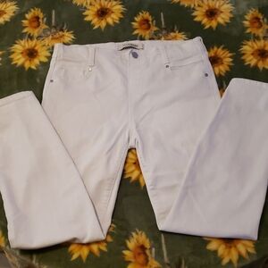Liverpool White Skinny Jeans Versatile Spring Essential,size 6/28